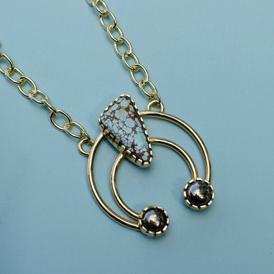 Quingu Turquoise Mod West Pendant