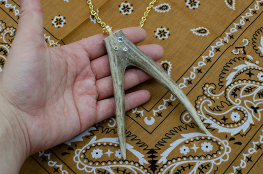 Anter Tine Inlay Neckalace