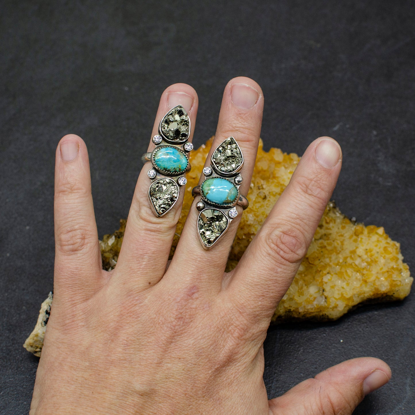 Hubei Turquoise Galaxy Ring