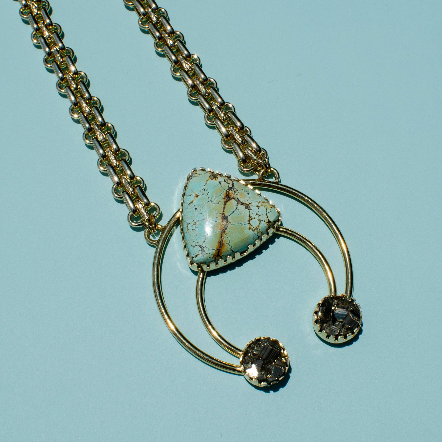 High Desert Mod West Turquoise Necklace