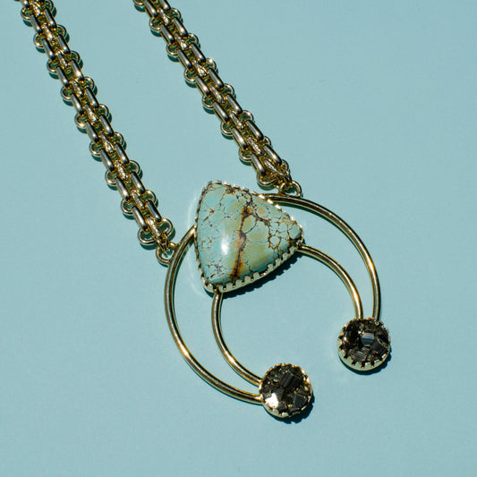 High Desert Mod West Turquoise Necklace