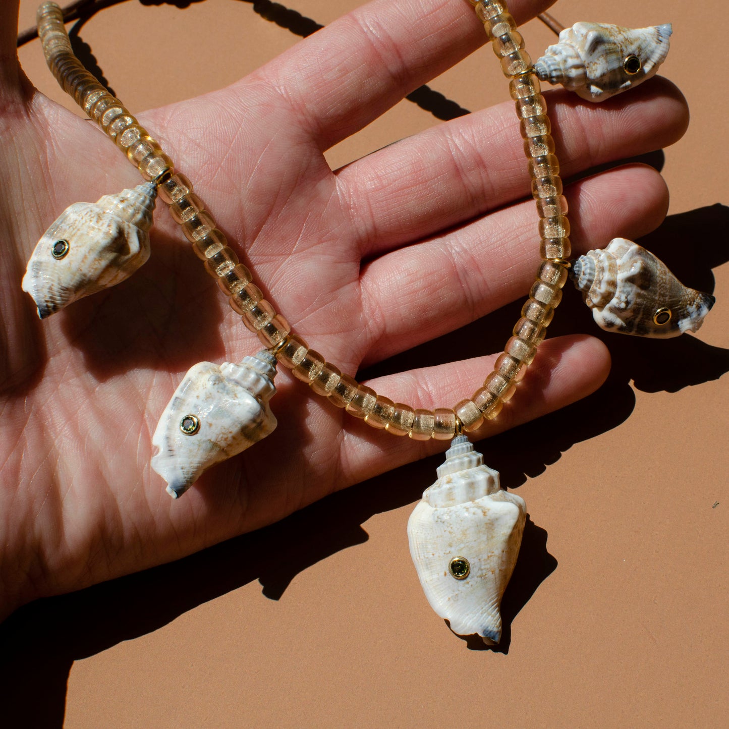 Multi Welk Shell Necklace