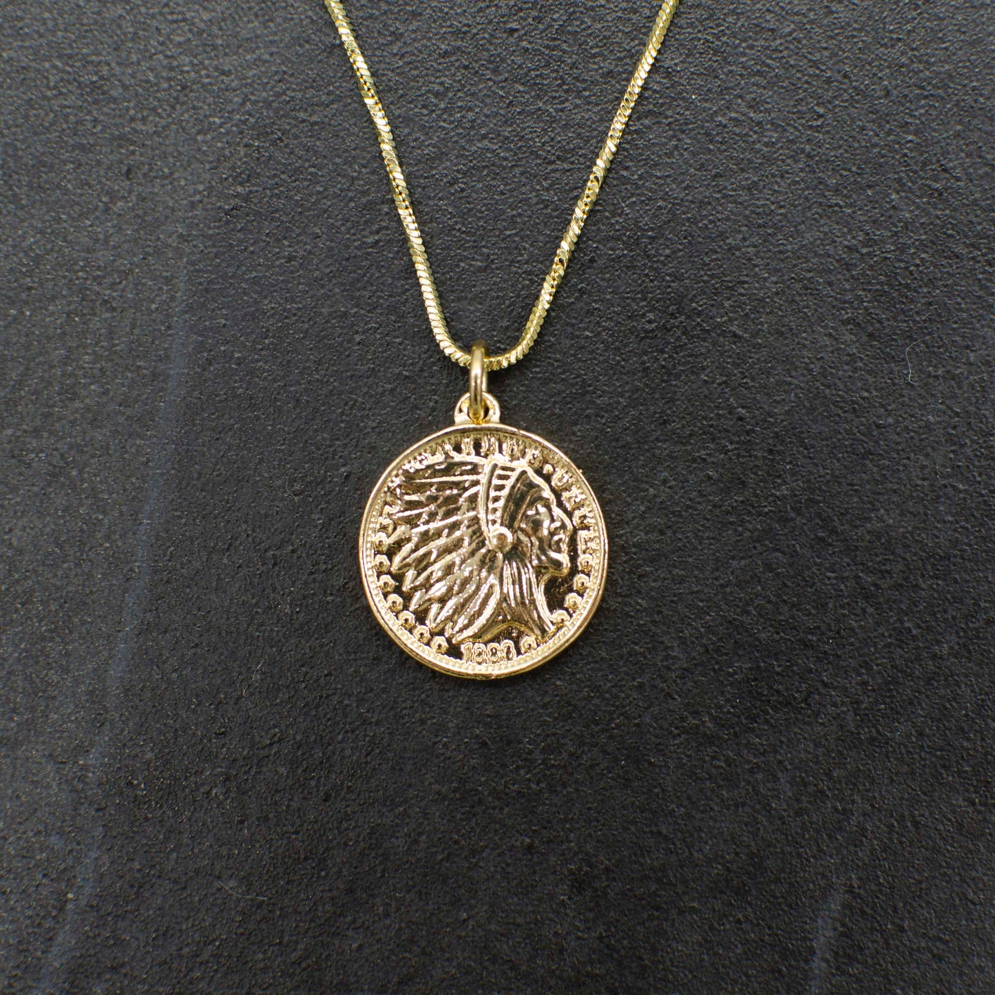 Indian Coin Pendnat