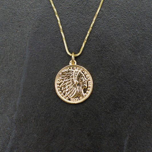 Indian Coin Pendnat