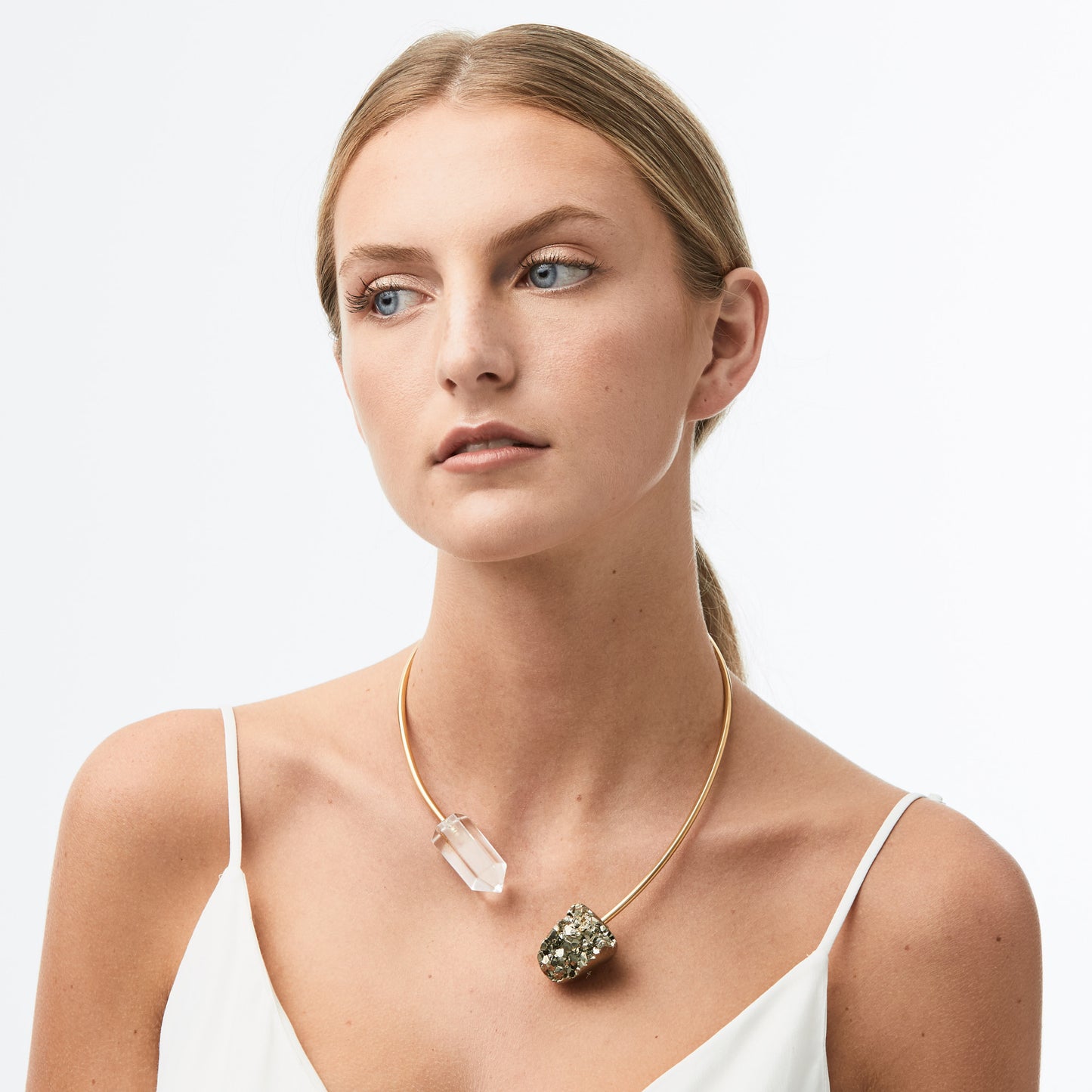 Clear Crystal Origin Necklace