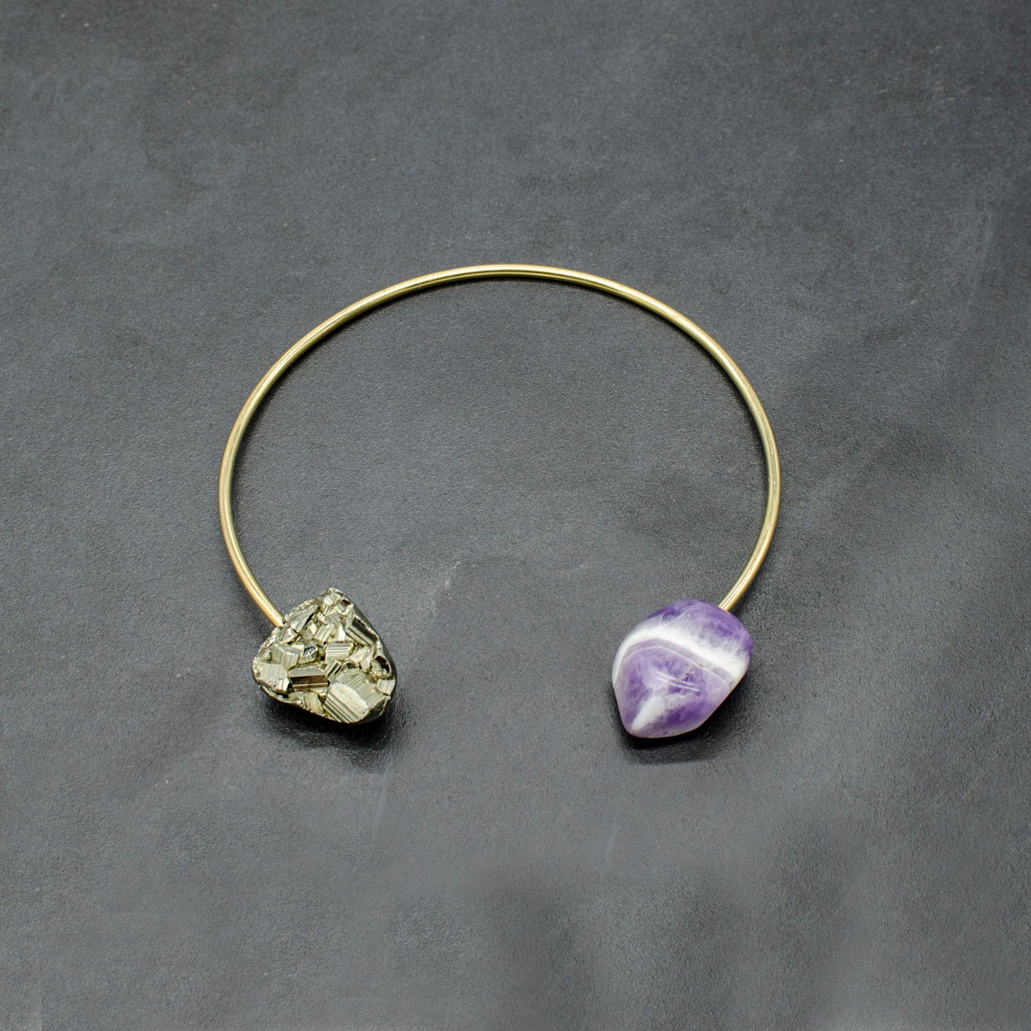 Origin Collar w/ Banded Amethyst