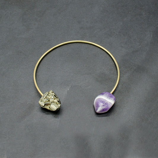 Origin Collar w/ Banded Amethyst