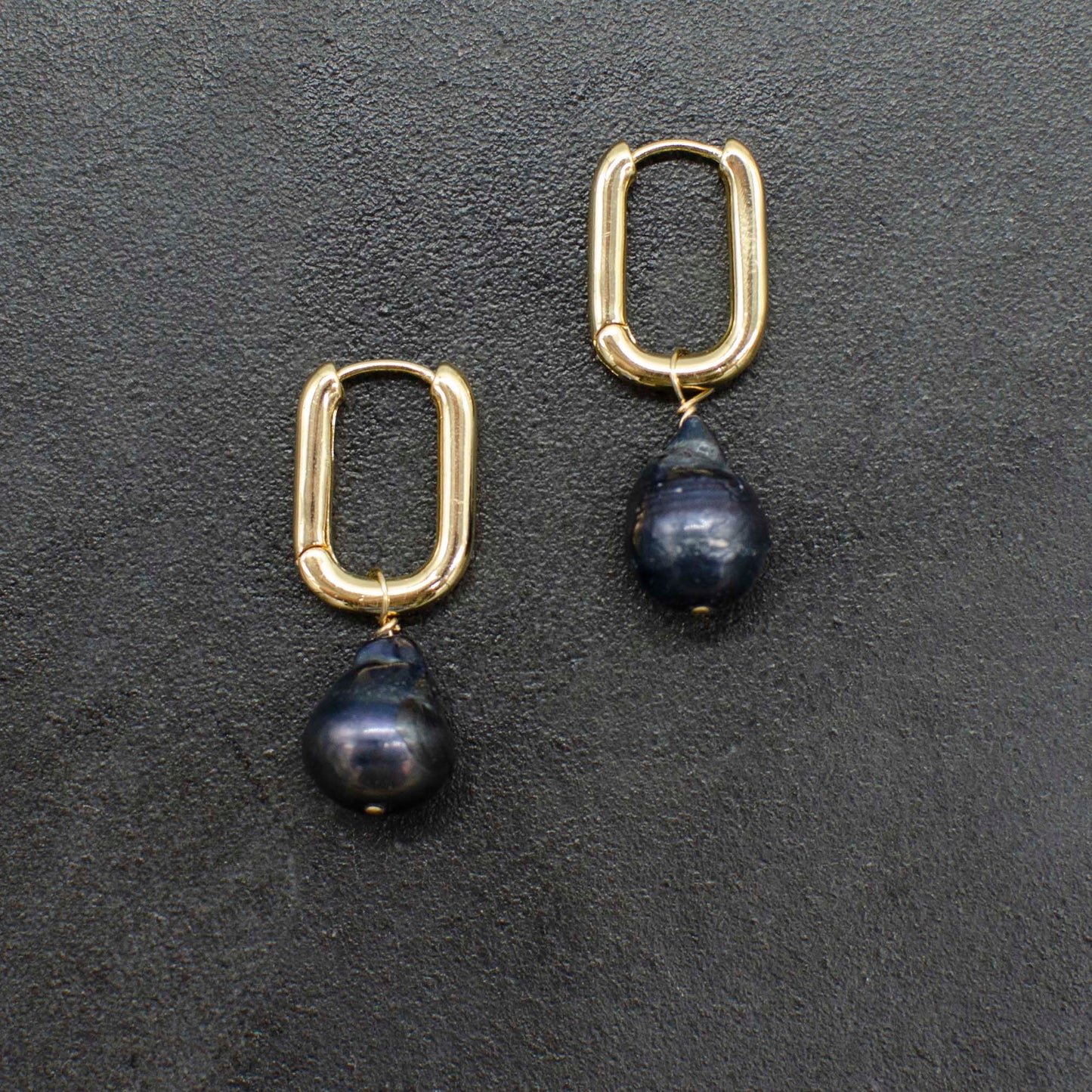 Peacock Pearl Earrings