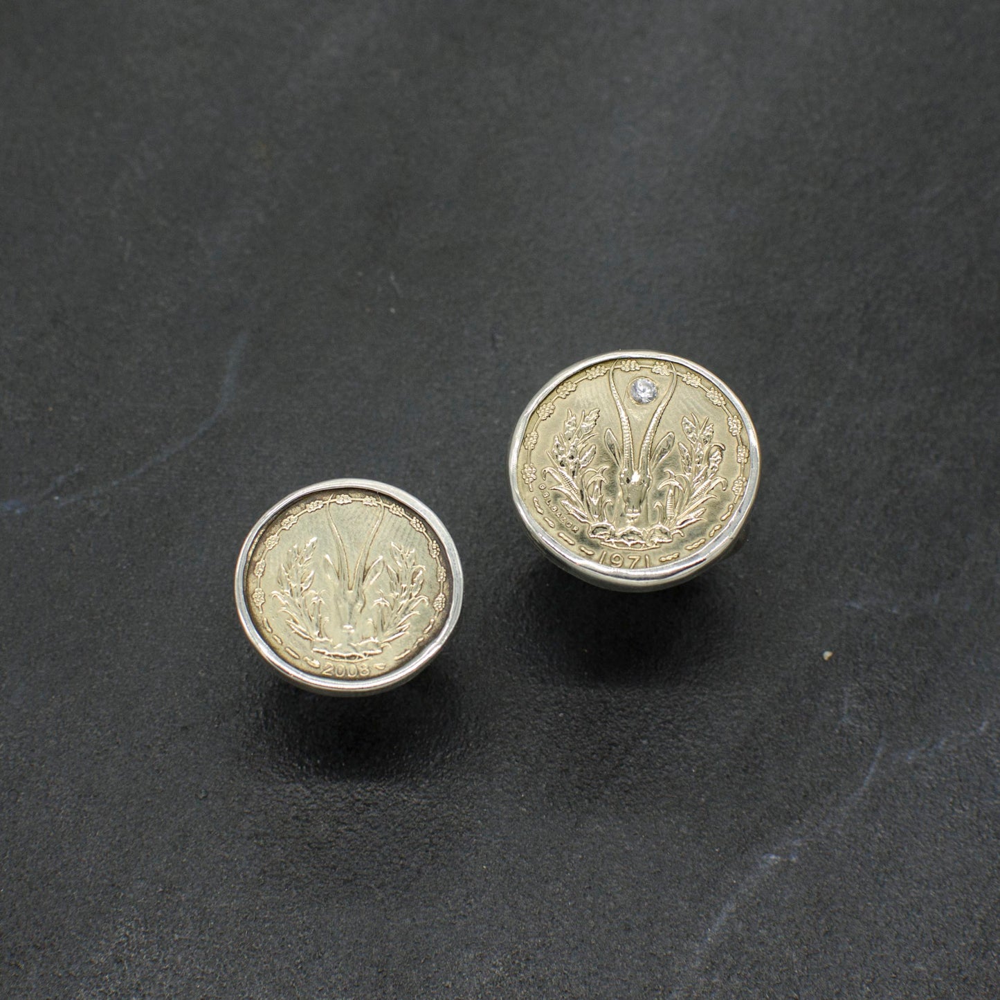 Gazelle Coin Ring- Small