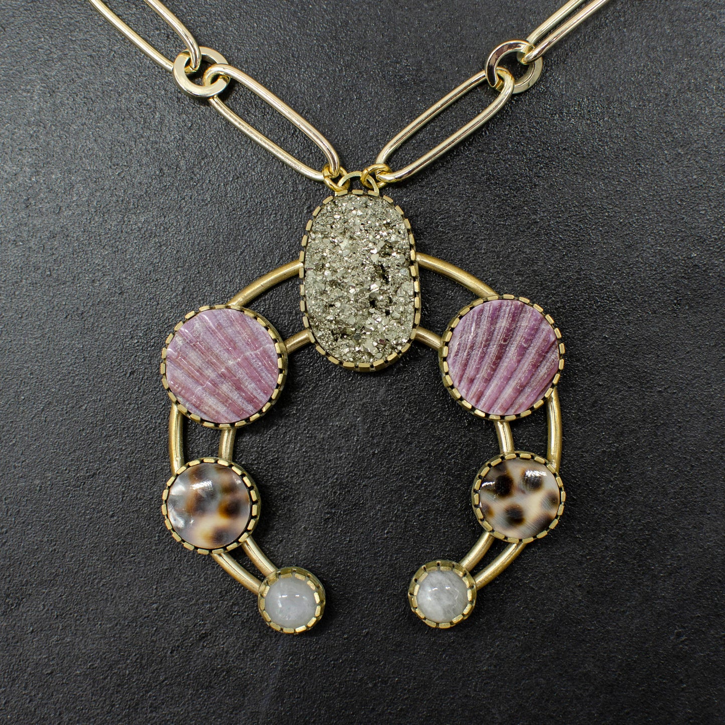 Sea Squash Blossom Necklace