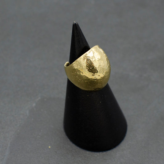 Hammered Dome Ring