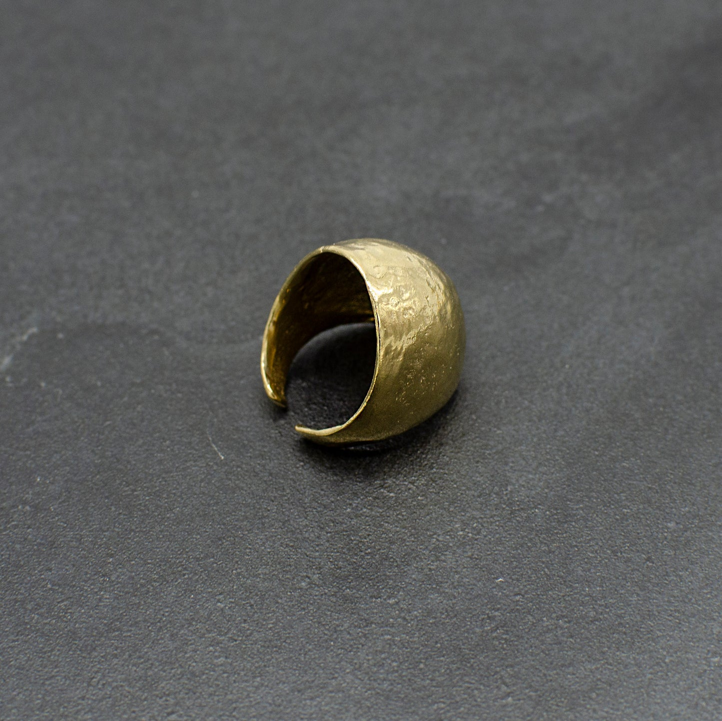 Hammered Dome Ring