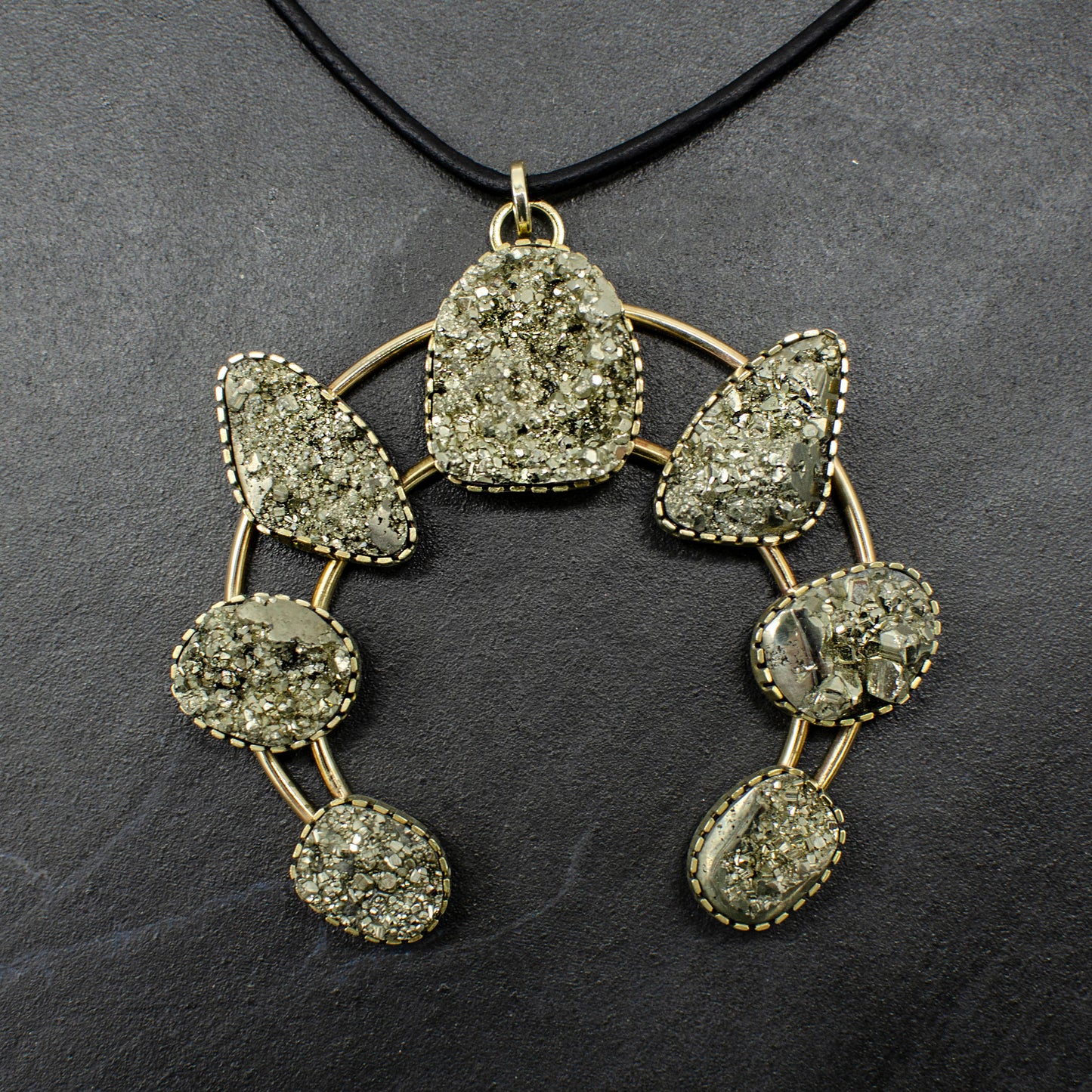 Galaxy Squash Blossom Necklace