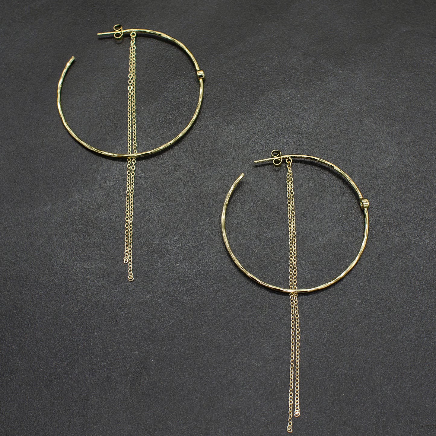 Gold Drop Earrings
