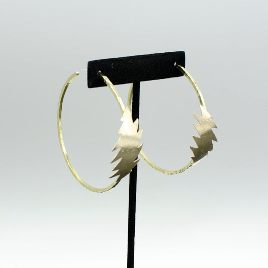 GD Bolt Hammered Hoops