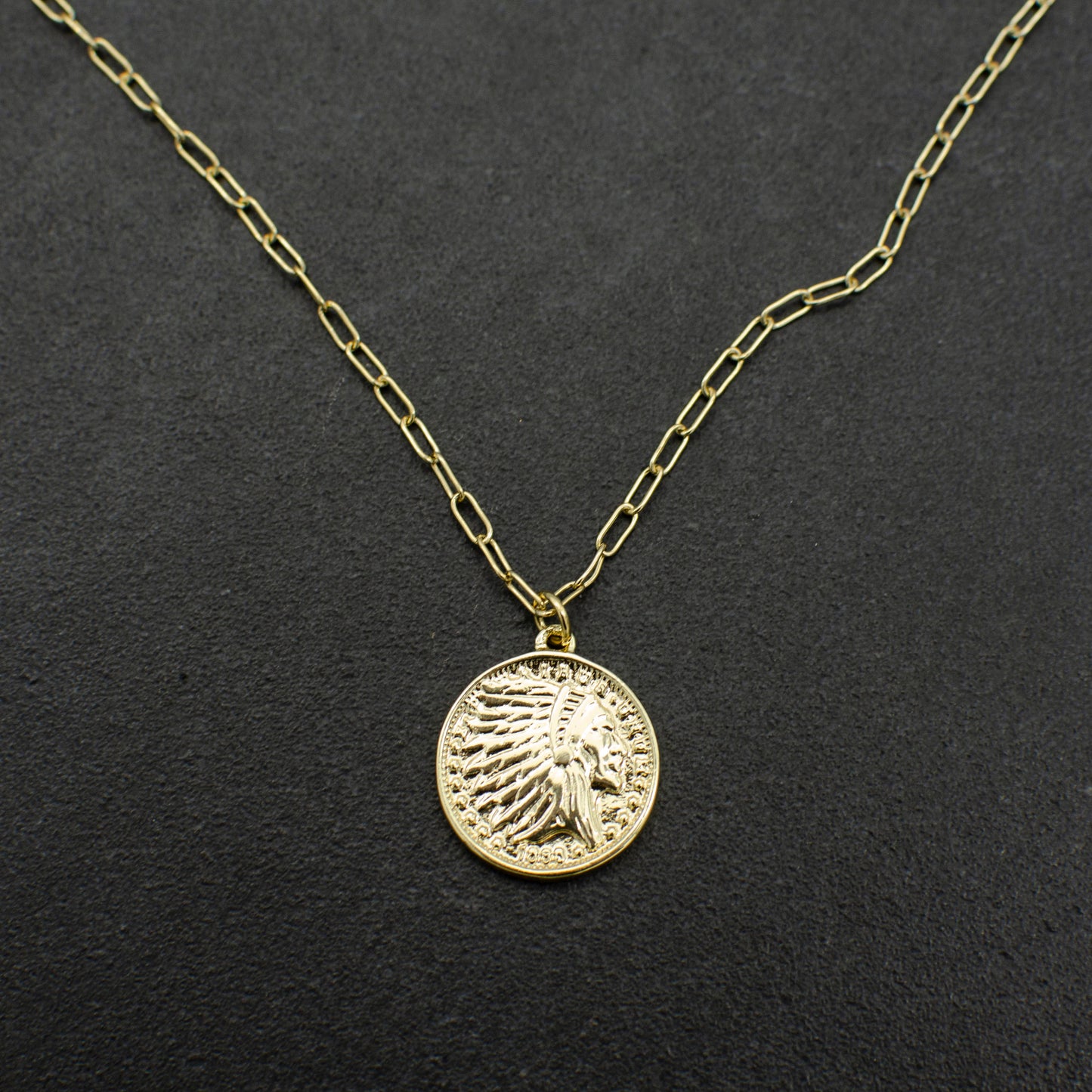 Chief Coin Necklace