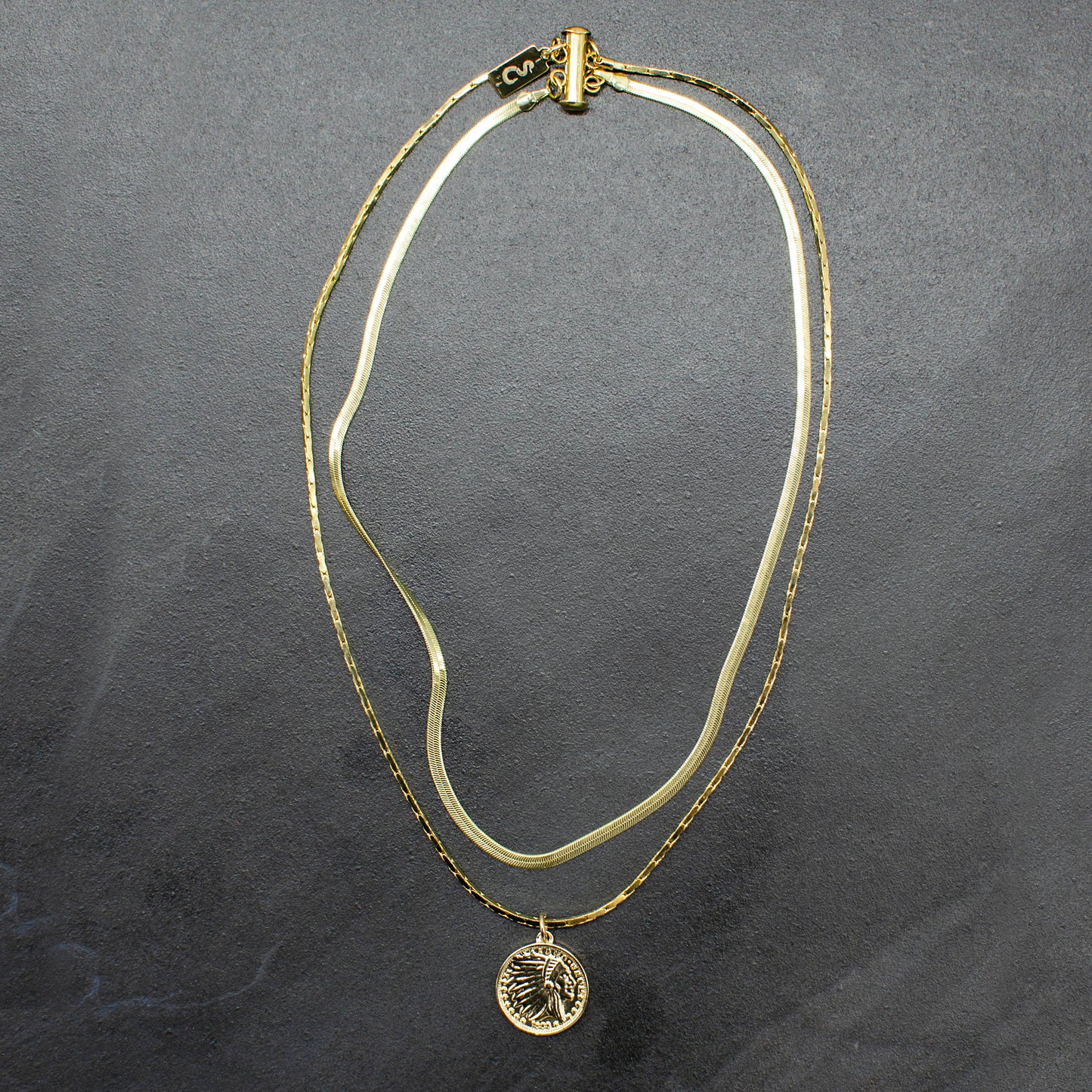 Indian Coin Necklace