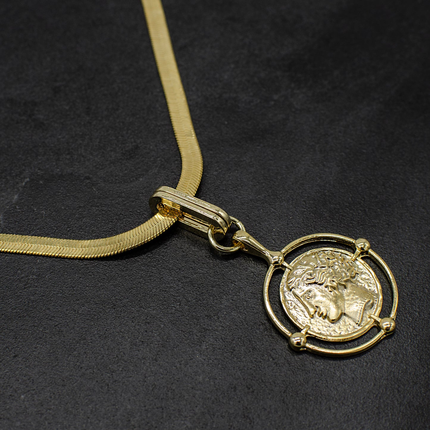 Grecian Coin Necklace