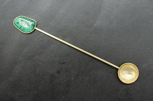 Malachite Spoon