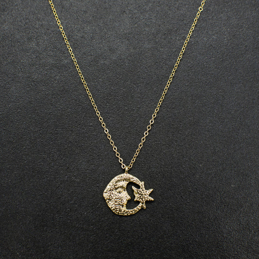 Man on The Moon Necklace