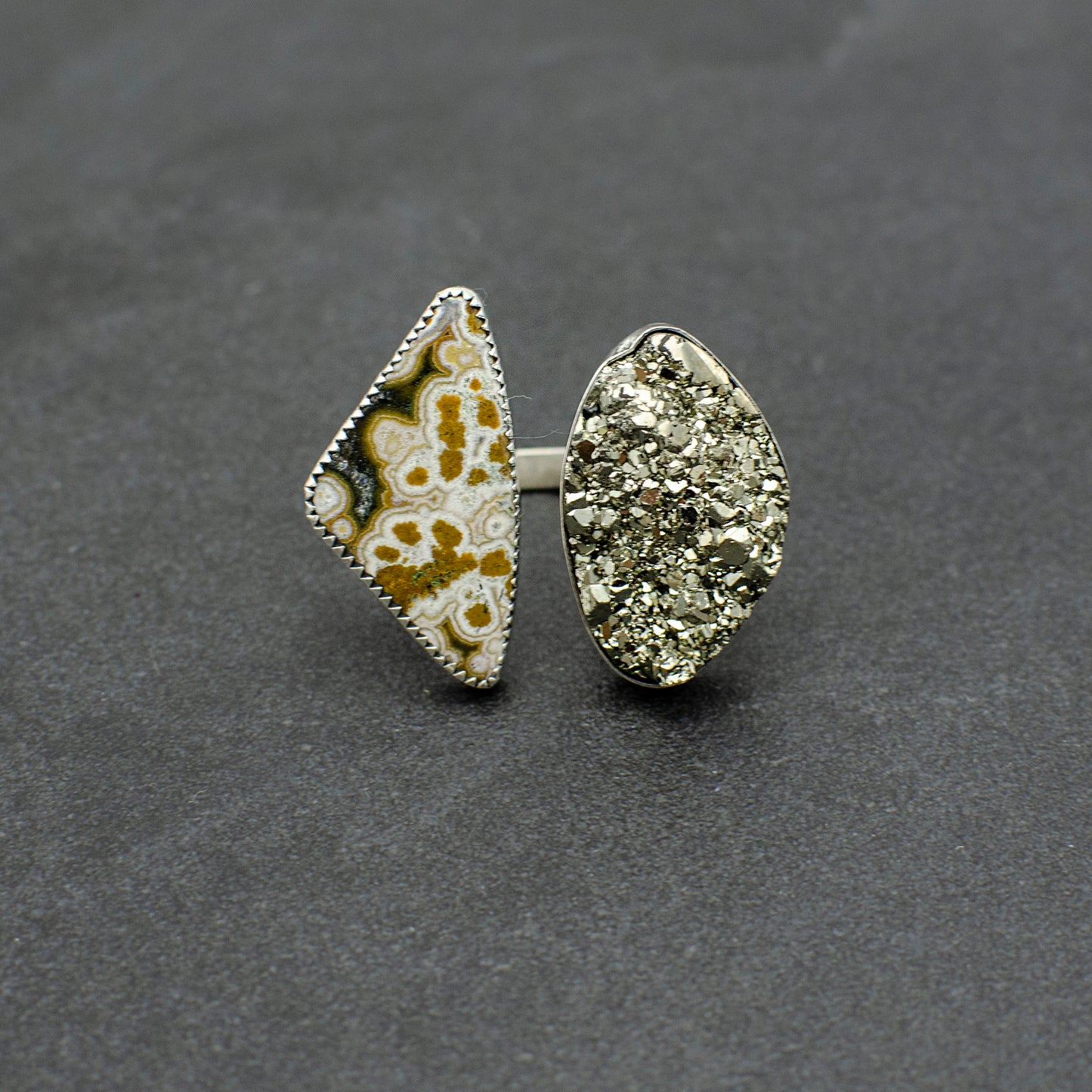 Ocean Jasper Galactic Ring