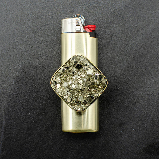 Pyrite lighter Case